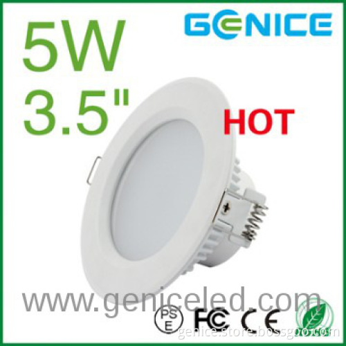 AC100-240V 3.5inch Lifud Non-isolated driver 400lm 5W downlighting